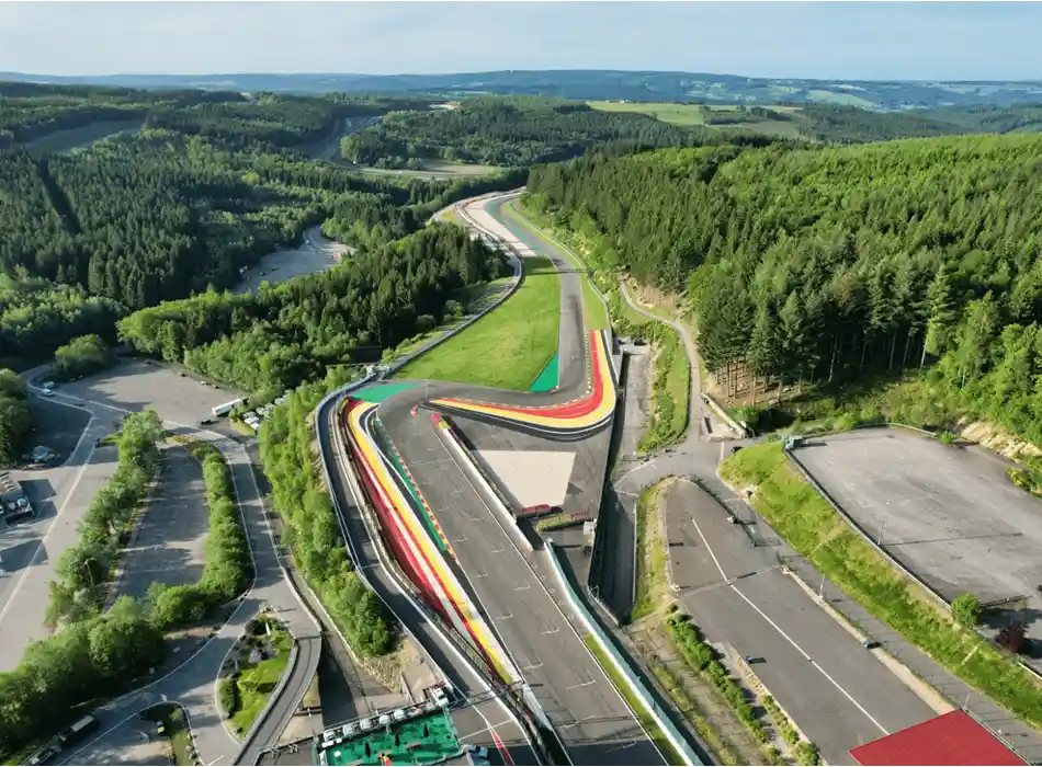 Circuit historique de Spa-Francorchamps en 1924 — tracé originel de 15 km