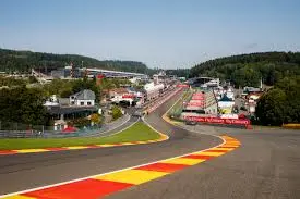 Luchtfoto van het circuit