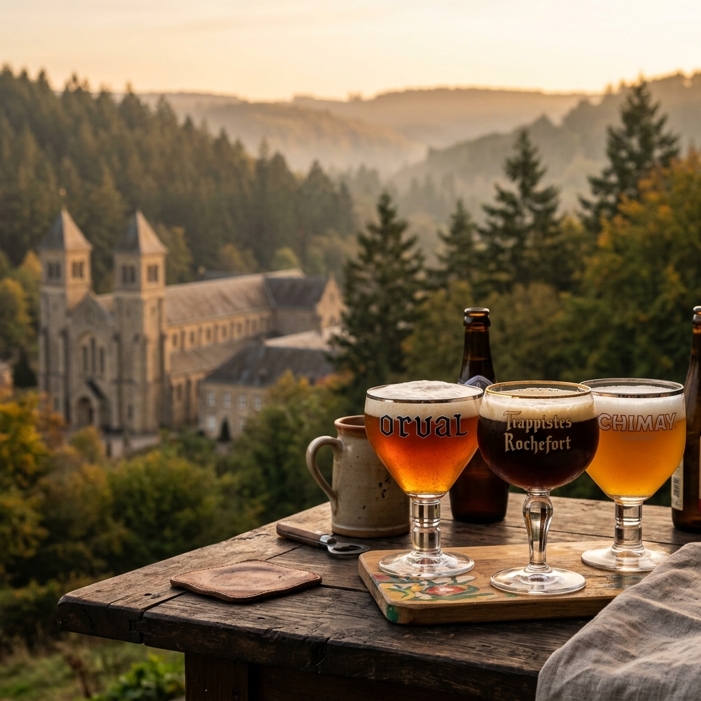 Tasting Trappist beers of the Ardennes — Orval, Rochefort, Chimay
