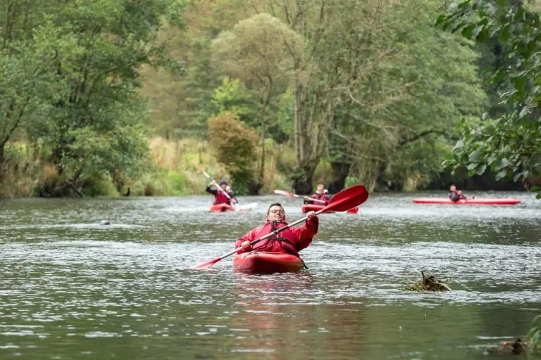 Kayak Amblève — Coo → Coo (bus) — La Grande Boucle
