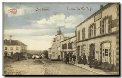 Corbion-sur-Semois – maisons de schiste ardennais, village frontalier franco-belge