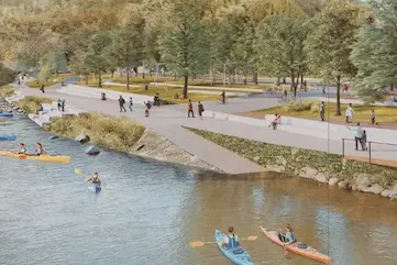 Rénovation urbaine de Barvaux – déminéralisation et tourisme qualitatif