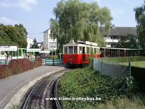 Tramway of the Caves of Han – line 521/2, 5.4 km meter-gauge track since 1906