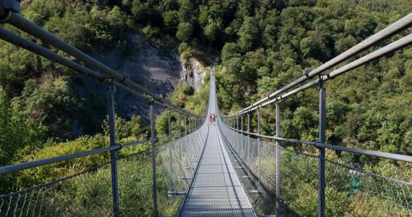 Passerelle himalayenne Florenville Semois 06