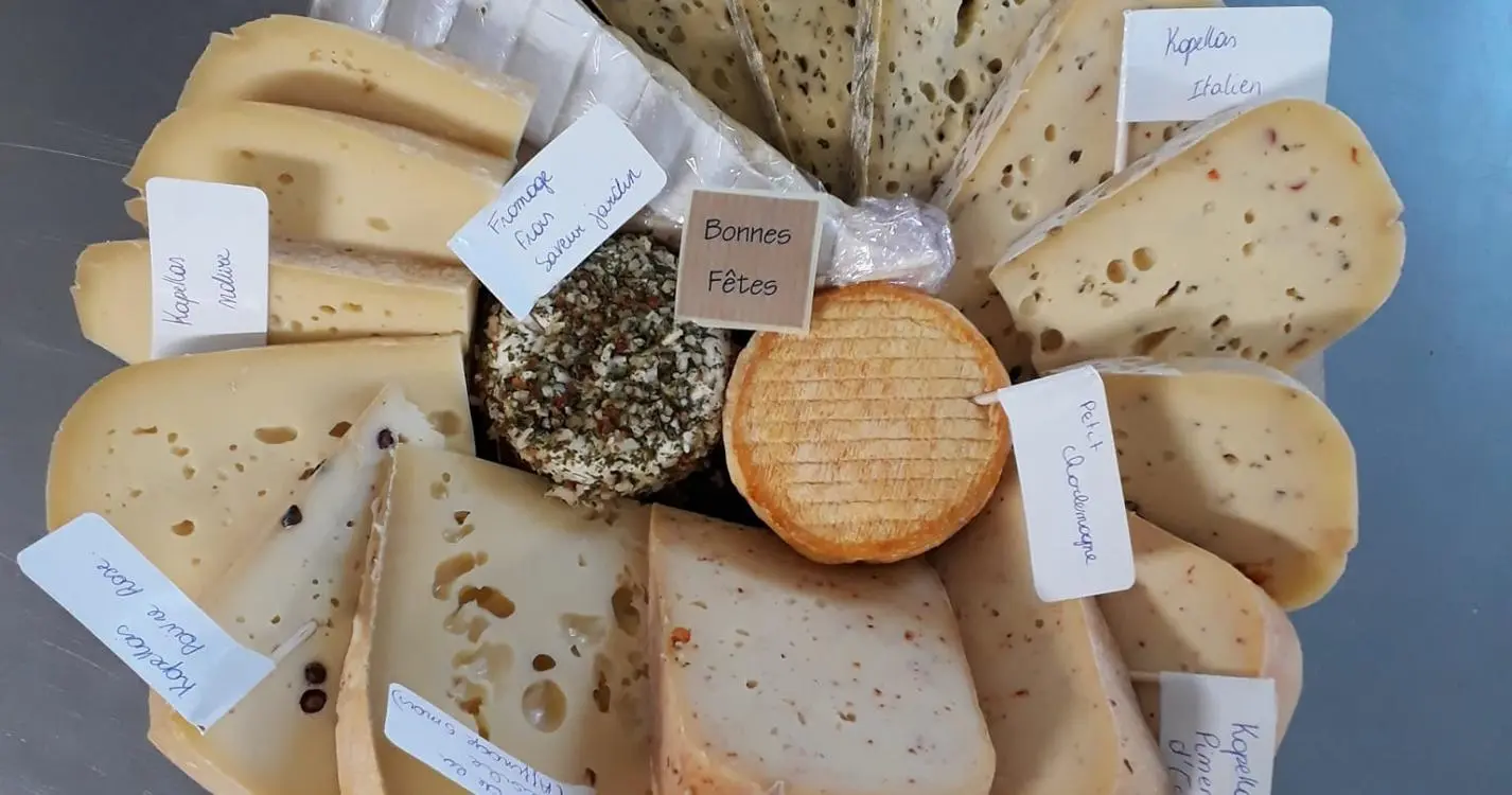 Maquée fromage frais belge dans un bol