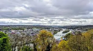 Le bâtiment du Parlement de Wallonie au Grognon à Namur